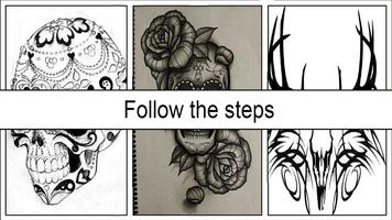 Skull Tattoo Design Ideas capture d'écran 3