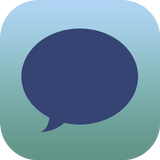 EvolveSMS Dark iOS Green/Blue icon