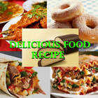 10+ Delicious Food Recipe أيقونة