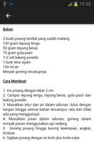 3 Schermata 10+ Resep Olahan Pisang