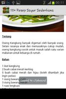 3 Schermata 10+ Resep Sayur Sederhana