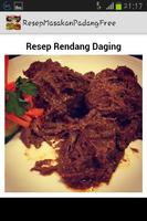 برنامه‌نما Resep Masakan Padang Free عکس از صفحه