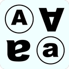 Upside Down Text 图标