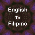 English To Filipino Translator icône