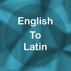 English To Latin Translator ícone