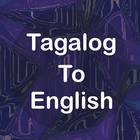 Tagalog to English icône