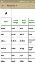 Kamus Lengkap Bahasa Jawa capture d'écran 1