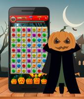 Halloween Jewel Crush Match 3 captura de pantalla 3