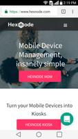 Hexnode Kiosk Browser screenshot 1