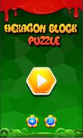 Hexagon Block Puzzle Affiche