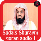 آیکون‌ Sudais Shuraym Quran Audio
