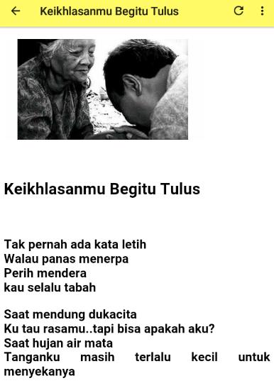 Puisi Untuk Ibu Tercinta Für Android Apk Herunterladen