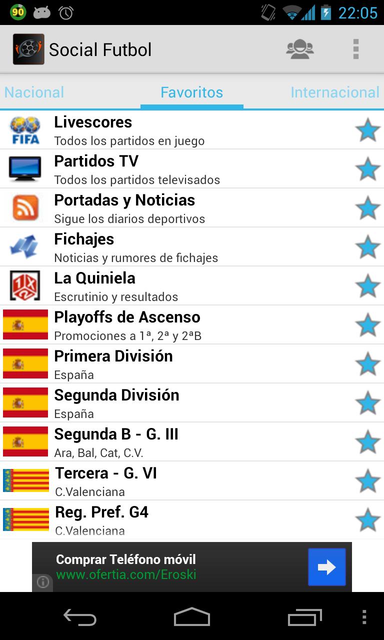 Social Fútbol - Resultados for Android - APK Download