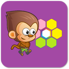 Monkey Hexa Puzzle ícone