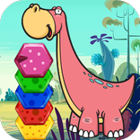 Hexa Puzzle T-rex Dino World