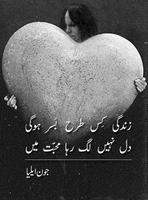 Jaun Elia Shayari plakat