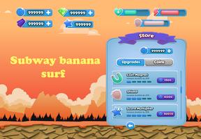 Subway banana surf скриншот 2