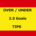 2,5 Under/Over Soccer Tips-icoon