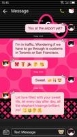 One Sms Theme for Hello Kitty captura de pantalla 2