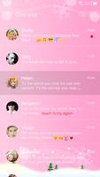 Pink Christmas - One Sms screenshot 1