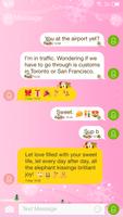 Pink Christmas - One Sms screenshot 2
