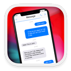 OS 12 Message theme for Sms ícone