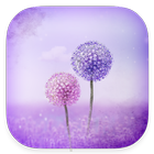 Purple Dandelion ไอคอน