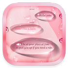 Rose Water - One Sms, Free, Personalize icon