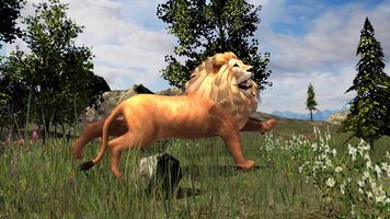 Lion Simulator : Hunting Games syot layar 2