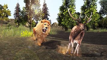 Lion Simulator : Hunting Games скриншот 3