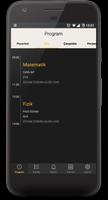 پوستر Derslik : Ders programı takibi