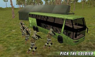 Armee-Bus, der Simulator 2017 - Transport-Aufgabe Screenshot 3