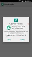 Backup Viber پوسٹر