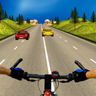 Bicycle Rider Traffic Race آئیکن