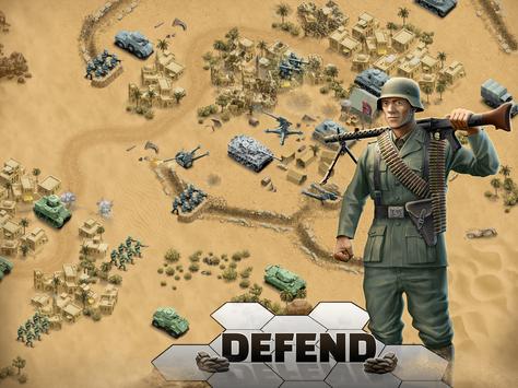 1943 Deadly Desert - a WW2 Strategy War Game screenshot 14