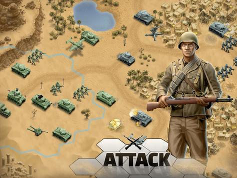 1943 Deadly Desert - a WW2 Strategy War Game screenshot 13
