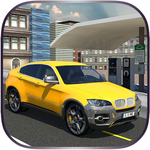 Taxi Electric Car Simulator3D