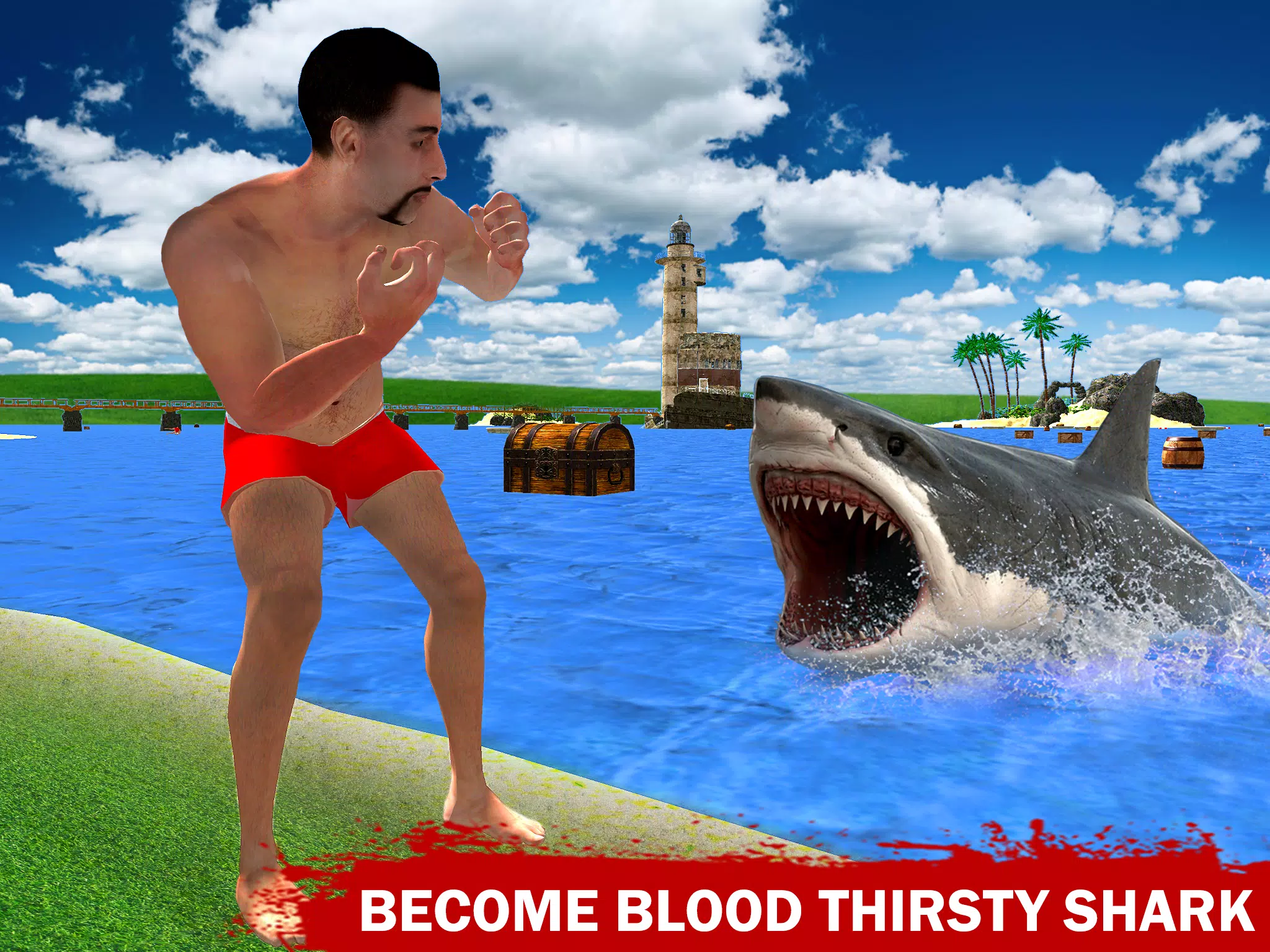 Shark Attack 3D::Appstore for Android