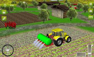 Real Farming Tractor Trolley Simulator; Game 2019 ảnh chụp màn hình 1