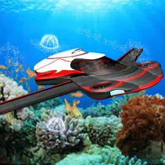 Underwater Floating Car Drive