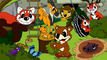 Teddy Bear Kids Zoo Games تصوير الشاشة 2