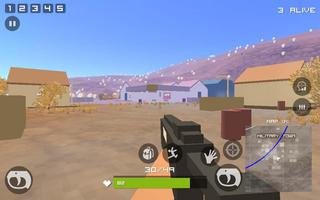 Grand Pixel Royale Battle 3D captura de pantalla 2