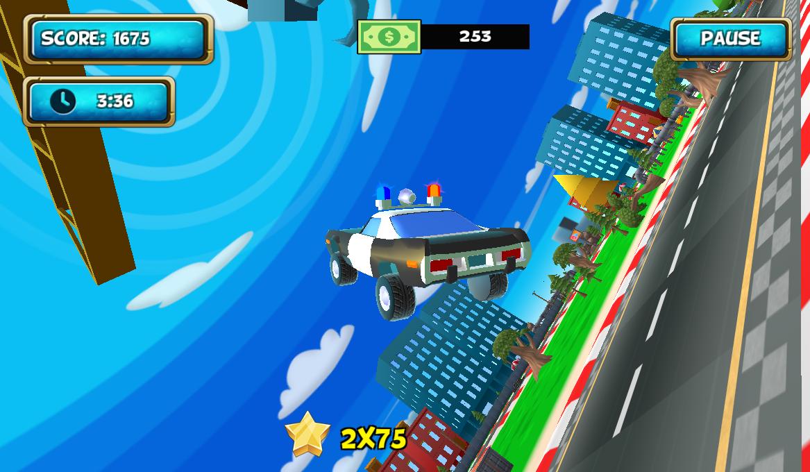 Cartoon Car Crash Derby Destruction World für Android - APK herunterladen