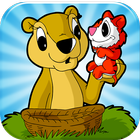 Lion Cubs Kids Zoo Games آئیکن