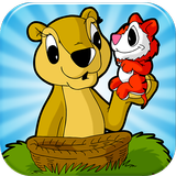 Lion Cubs Kids Zoo Games icône