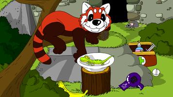 Panda Kids Zoo Games постер