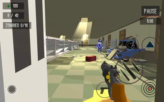 Screenshot 4 for Pixel Survival Dead Zombie City Strike Combat