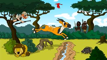 Safari Kids Zoo Games Poster