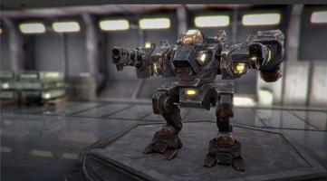 Real Mech Robot - Steel War 3D الملصق