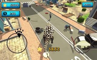 Dinosaur Simulator 2 Dino City imagem de tela 1